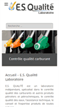 Mobile Screenshot of esqualite.fr